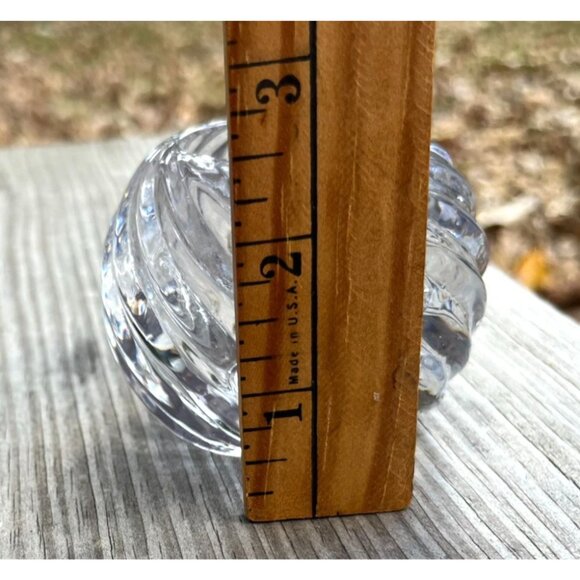 PartyLite Illusions Glass Swirl Tea Light Holder P0463 - Picture 10 of 10